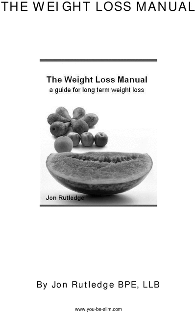 Product picture The Weight Loss Manual
